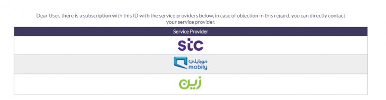 Here you can see how many mobile connections you have (only logos of mobile operators), however this option only shows logos instead of numbers.