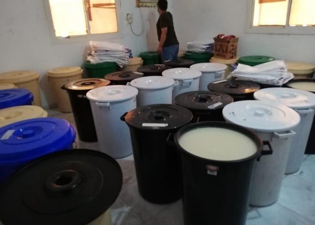 Jeddah : Saudi Police raided a alcohol factory