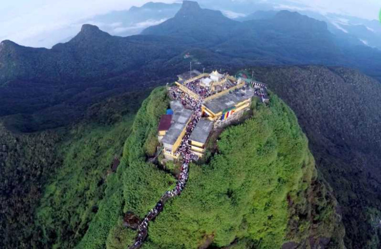 grave of Prophet Adam located in Sri Lanka
