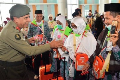 Jawazat chief receives 2nd batch of Malaysian pilgrims