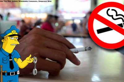 'Smoking remains ten meters away from prohibited sites'