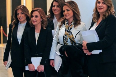 Who is the first female defense minister in the Arab world?