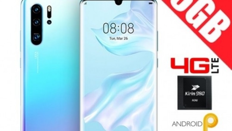 Huawei P30 Pro Dual Sim - 256 GB, 8 GB Ram, 4G LTE, Breathing Crystal ...