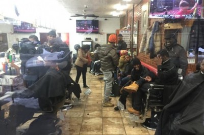 Women allowed to enter barber shops?