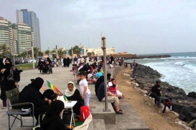 How many tourists will come to Saudi Arabia in three years?