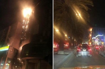Fire in Riyadh's multi-storey tower