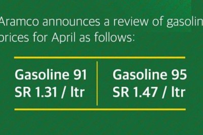 Gasoline prices for the month of April 2020 are lower than the previous month.