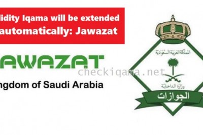 Validity Iqama will be extended automatically: Jawazat