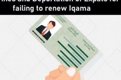 Fines and Deportation of Expats for failing to renew Iqama