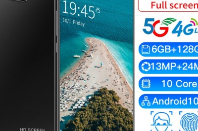 i12pro 6.1 Inch HD Full Screen Mobile Phone 6GB RAM 128GB ROM