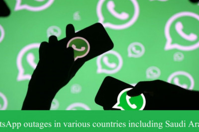 WhatsApp outages in various countries including Saudi Arabia