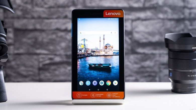 Lenovo Tab E7 TB-7104I Tablet - 7 Inch, 16GB, 1GB RAM, 3G, Slate Black