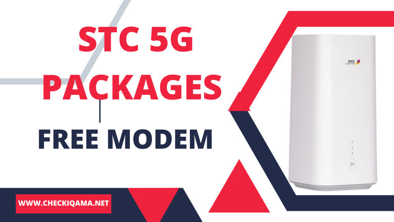 STC Postpaid 5g internet package with free router