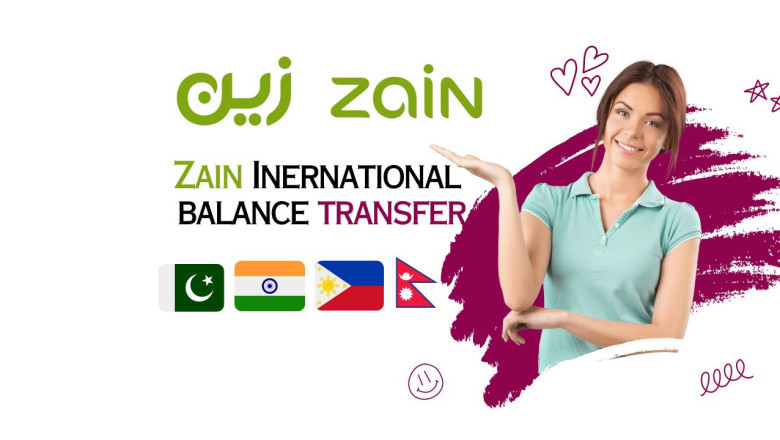 Zain international balance transfer Pakistan, india, philippine, Nepal